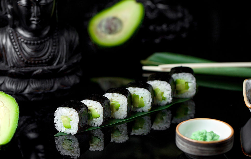 sushi vegetariano